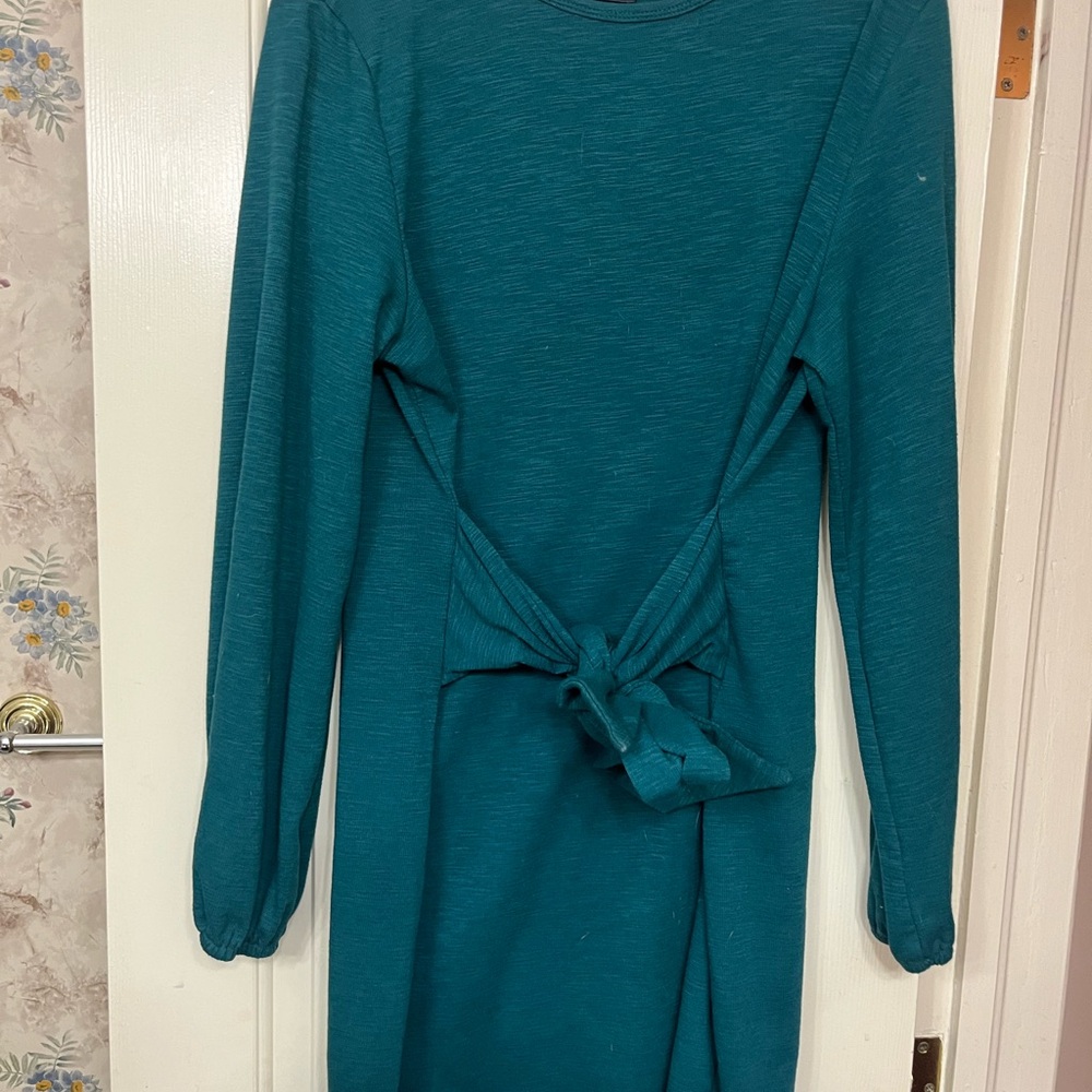 Green Wrap Dress